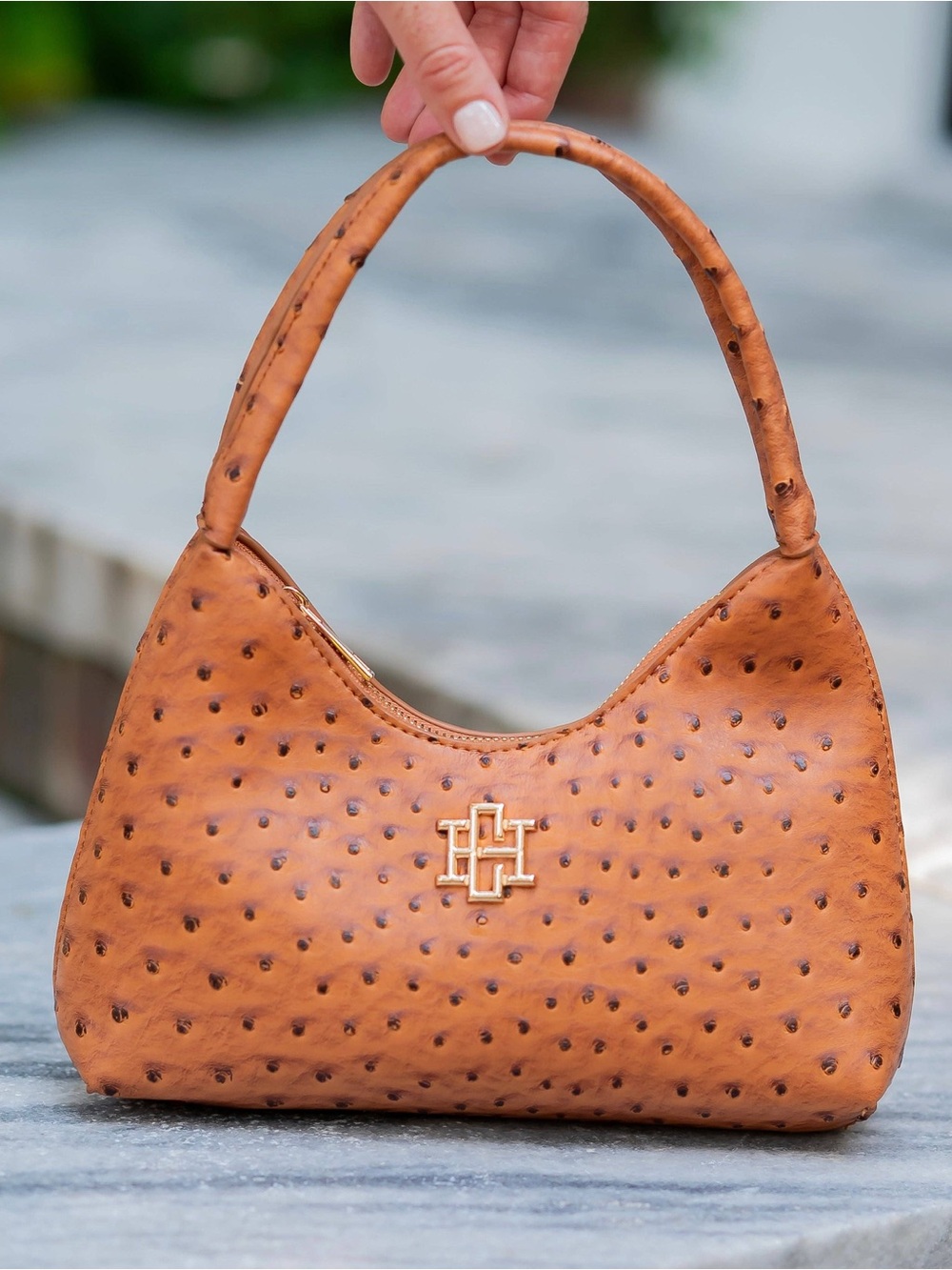 Caroline Hill Corinne EO Saddle Bag